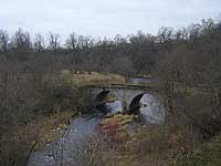 Мост через реку Лаву в Васильково.
