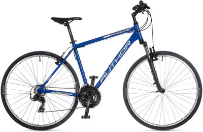 гибридный велосипед Author Compact 2023-2024